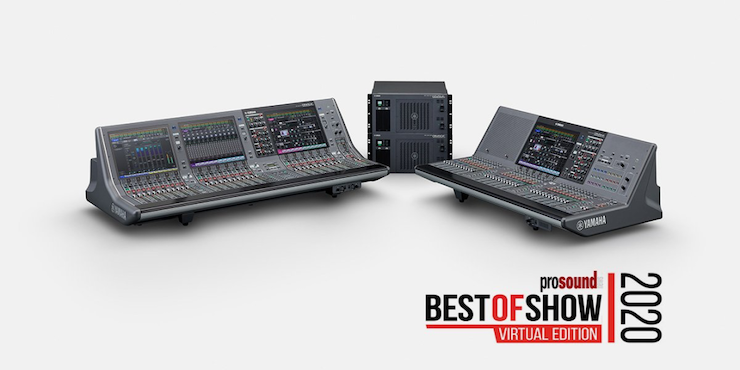 RIVAGE PM5和PM3数字混音系统，实力斩获IBC 2020 Best of Show大奖