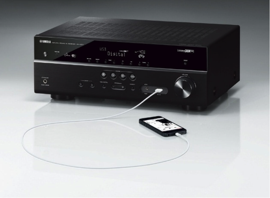 新款上市：RX-V577，AG旗舰厅7.2声道数码家庭影院收音扩音机 