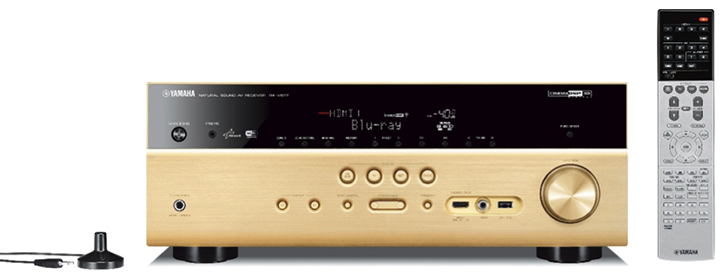 新款上市：RX-V677，AG旗舰厅7.2声道数码家庭影院收音扩音机 