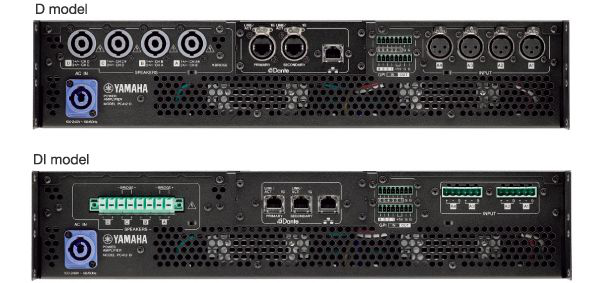 新型网络功放PC系列D/DI型号：通过集成强大的矩阵功能和Dante连接方式，提供高灵活性和可扩展性